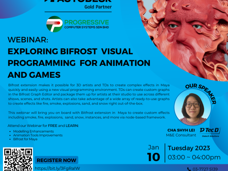 Webinar: Exploring Bifrost Visual Programming for Animation and Games
