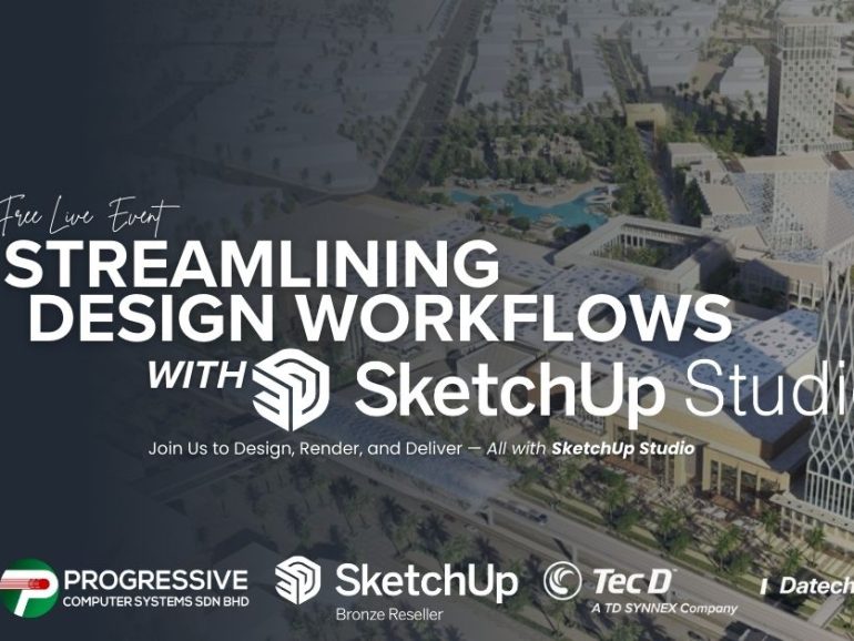 [LIVE Event] Streamlining Design Workflows with SketchUp Studio